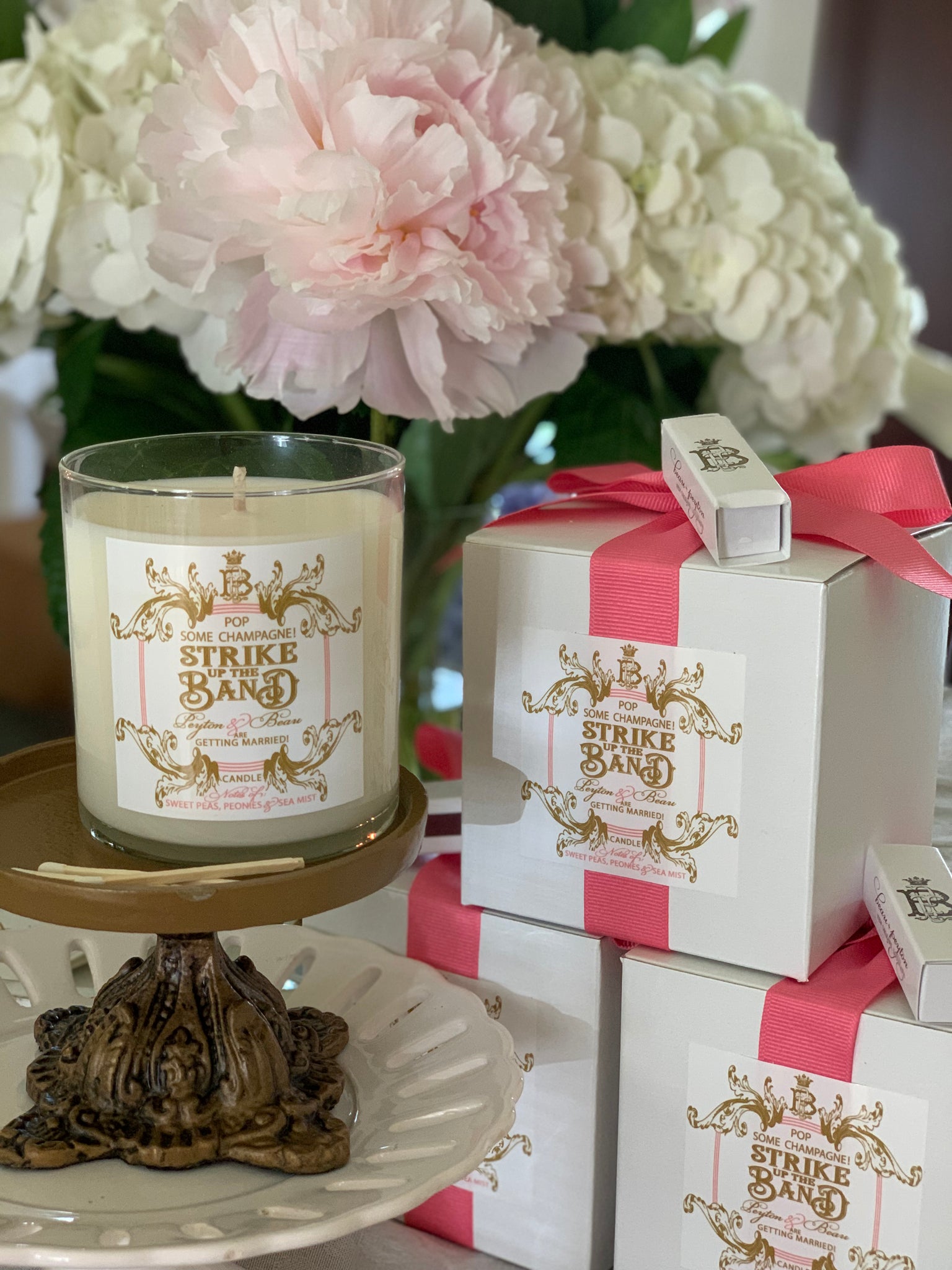 25 Custom Candles / Design Your Own Signature Candles – Frill