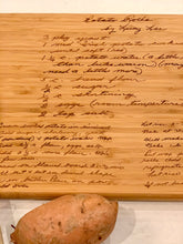Create Your Own Family Recipe Charcuterie Wooden Cutting Board