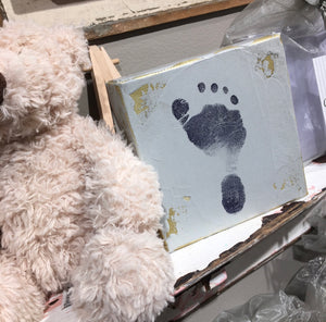 Baby Footprint Stamp Kit