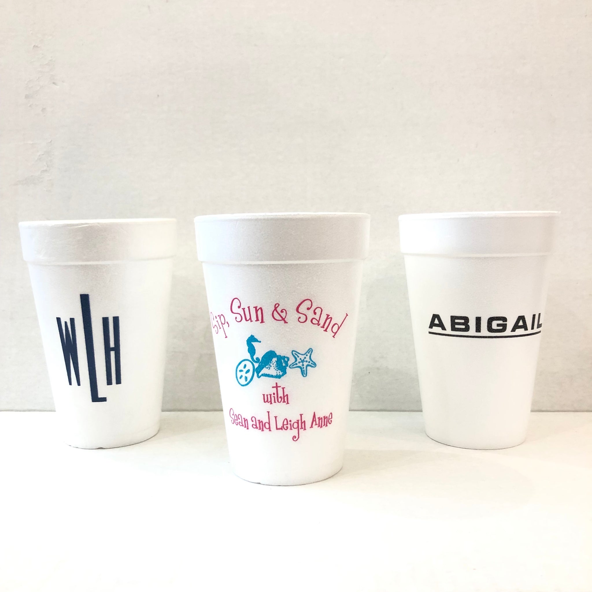 custom styrofoam cups