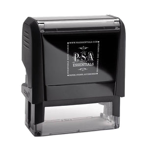 Reagan Couples Rectangle Self-Inking Stamper or Hand Stamp