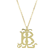 Two Letter Kensington Lola Monogram Necklace