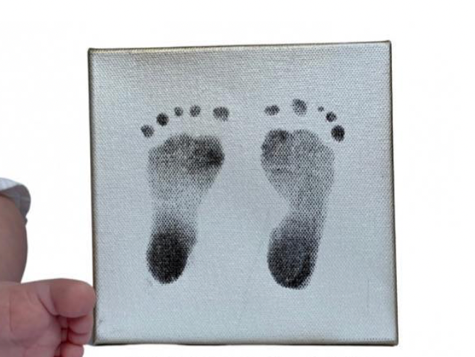 Baby 2024 footprint kit