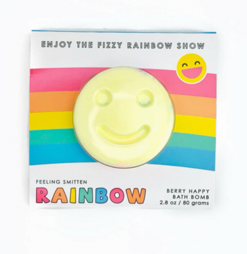 Smiley Face Rainbow Bath Fizzy