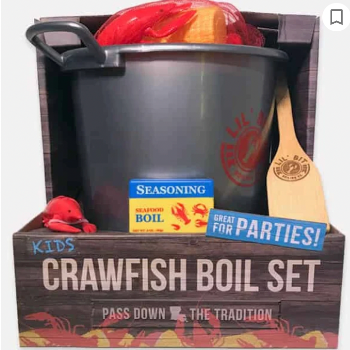 Lil Bit Crawfish Boil Set - Fleurty Girl