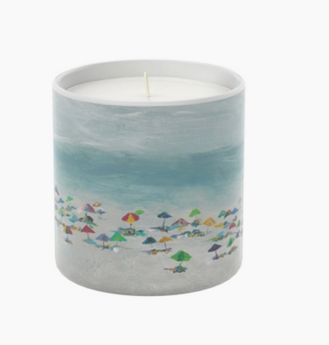 Beach Day Coastal Candle