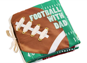 Football with Dad Soft Sensory Play Book