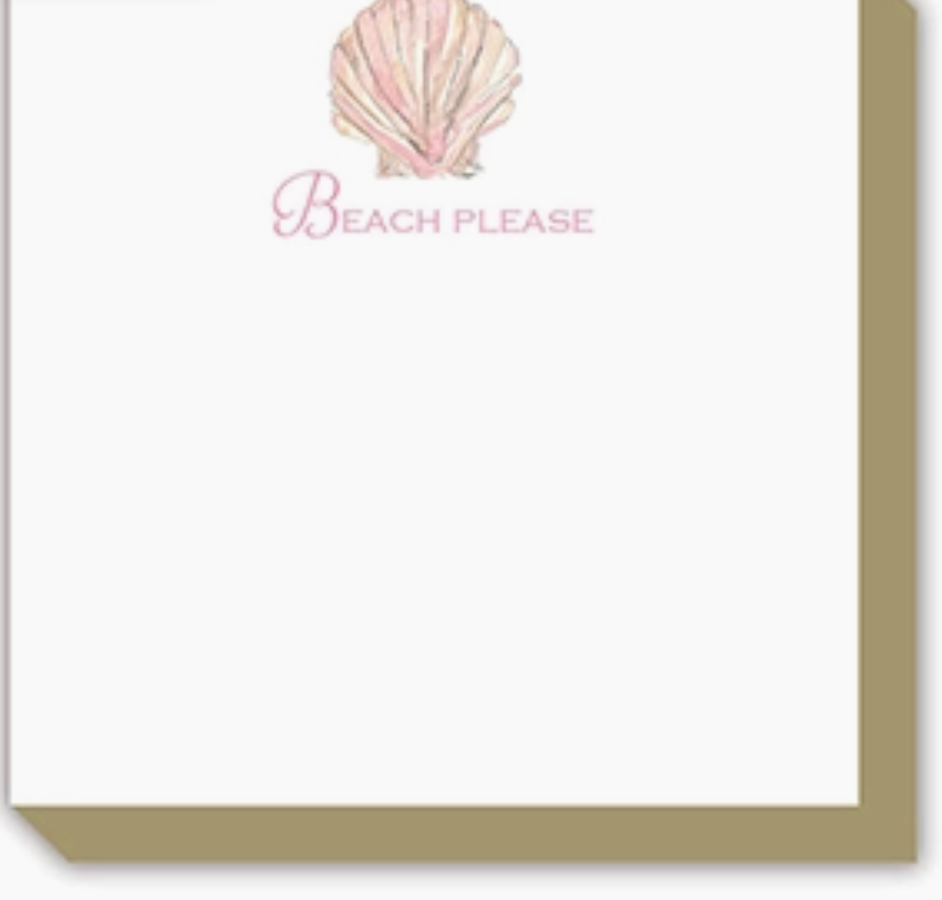 Beach Please Luxe Note Pad