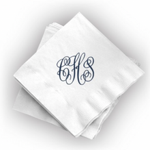 Add Your Custom Monogram to Our 3-Ply Beverage Napkins