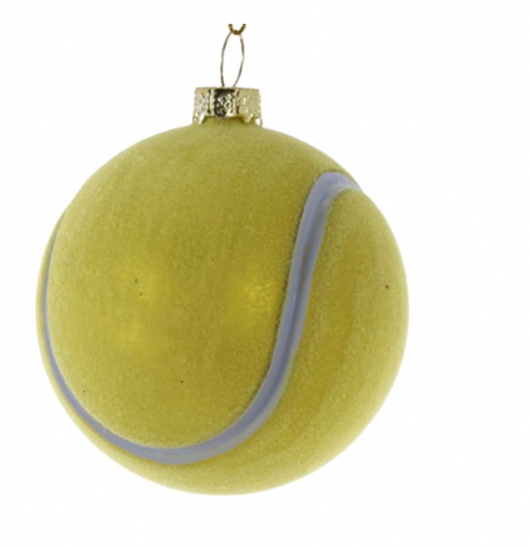 Tennis Ball Christmas Ornament
