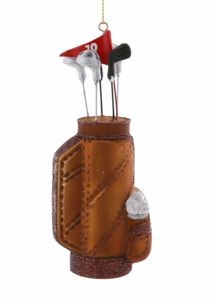 Golf Bag Christmas Ornament