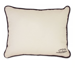 FSU Hand-Embroidered Pillow