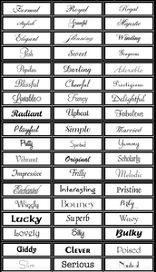 Water Bottle Labels