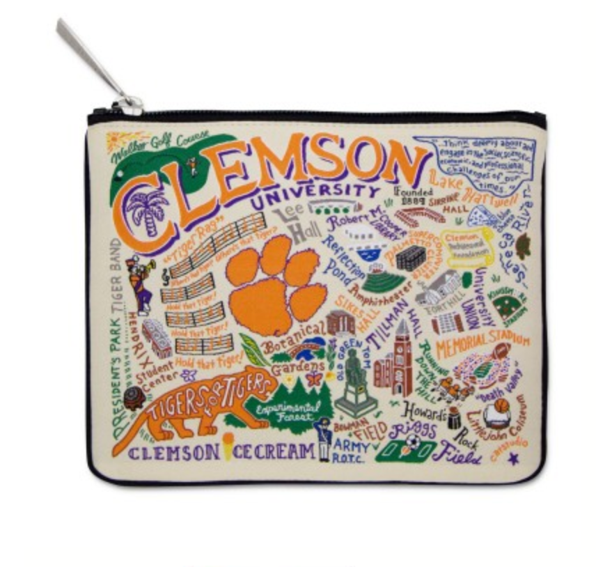 Clemson Game Day Pouch