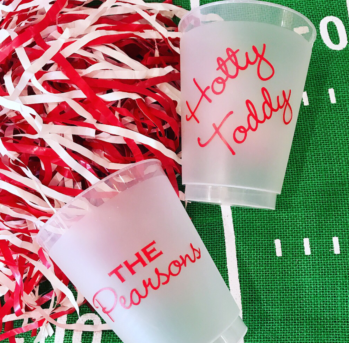 Personalized 16 oz. Shatterproof Plastic Cups