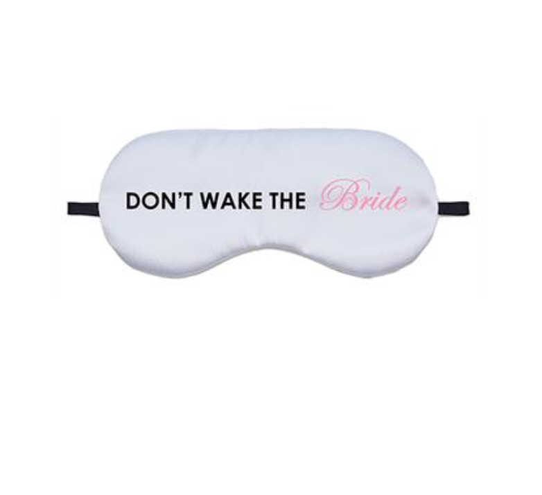 Don't Wake The Bride Eye Mask