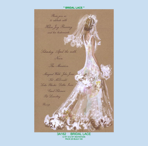 "Bridal Lace" Invitation