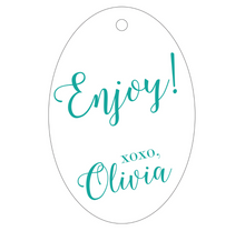 Enjoy Letterpress Personalized Gift Tag - T31