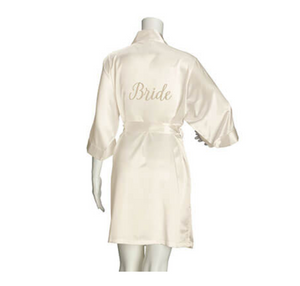 Satin Bride Robe