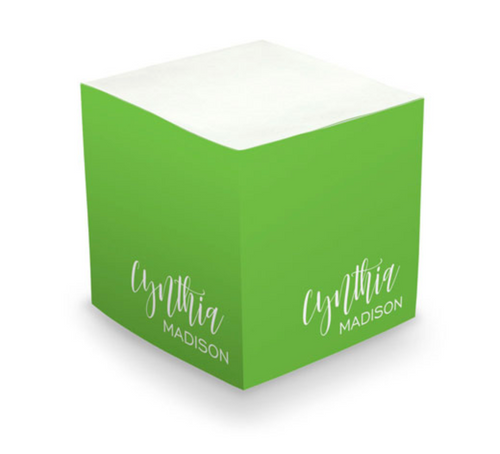 Bright Sticky Memo Cube - GP298