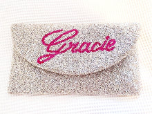 Gracie Beaded Name Handbag