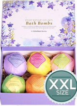 LuxeSpa 6 Bath Bombs Gift Set