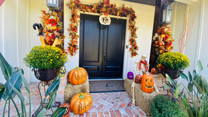 "Boo Y'all" Pumpkin Wooden Sign Door Decor