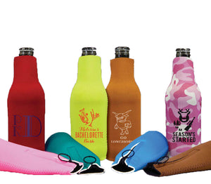 Camouflage Beer Bottle Koozie Huggie Cooler