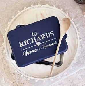 Personalized Pan /Casserole Container