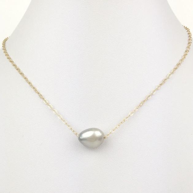 Deep South Beach Pearl Necklace