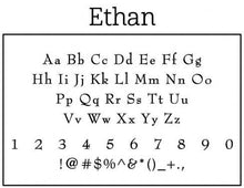 Ethan Couples Design Rectangle Self-Inking Stamper or Hand Stamp
