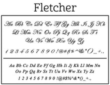 Fletcher Family Rectangle Self-Inking Stamper or Hand Stamp