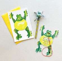 Frog Insect Party Invitations