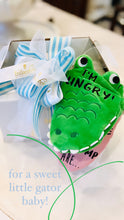 Alligator Puppet Soft Sensory Play Book