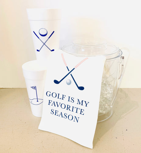 Golf Tea Hand Towel