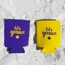 "Let's Geaux" Game Day Koozies