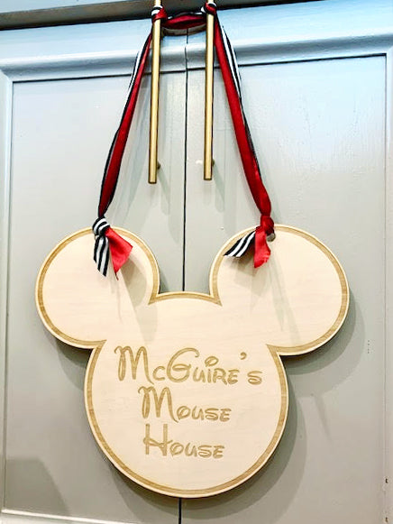 Mickey Mouse Door Decor