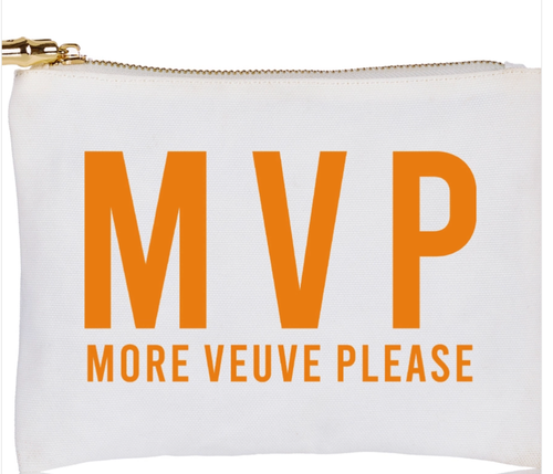 Flat Zip Bag Pouch - MVP More Veuve Please