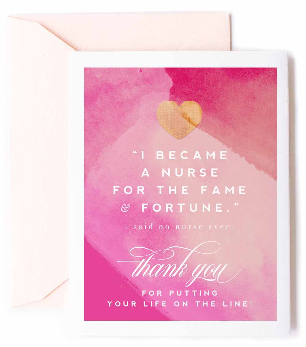 Nurse - Thank You Greeting Card
