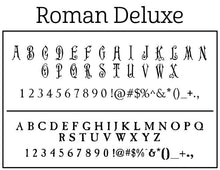 Roman Deluxe Monogram Round Self-Inking Stamper or Embosser