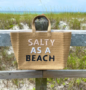 Salty As A Beach Tote Bag