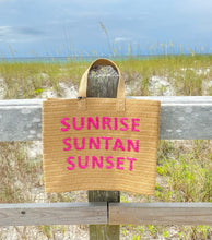 Sunrise Suntan Sunset Tote Bag