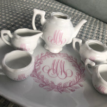 Porcelain Children's Personalized Tea Set