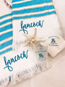 Weekend at the Beach Set - Towels, Cups & Napkins