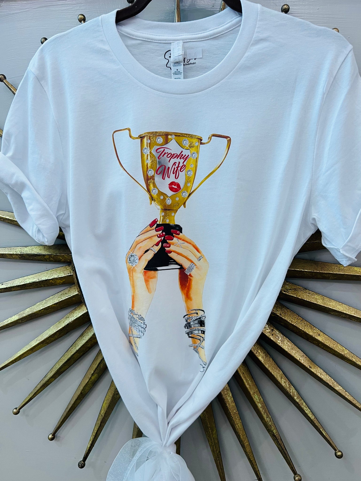 Trophy Wife Couture T-Shirt Frill Seekers Gifts Trophy Wife Couture T-Shirt Frill Seekers Gifts