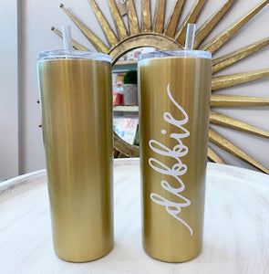 Tall Drink Tumbler Stainless Steel