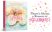 Celebrate with Sprinkles Book by Brittany Young, the Certified Celebrator