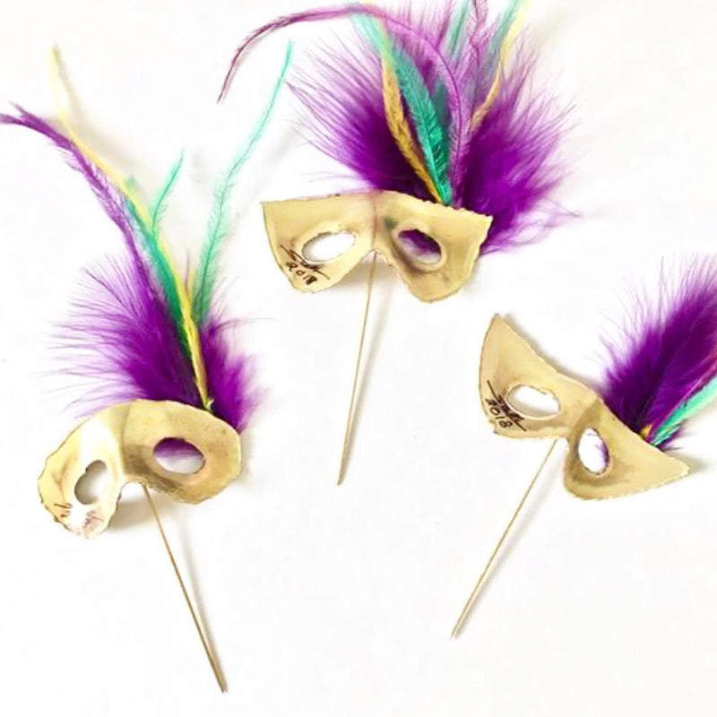 Brass Mardi Gras Mask – Frill Seekers Gifts