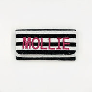 The Mollie Name Beaded Bag