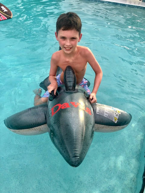 Shark Pool Float